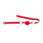 Красный кляп-шарик Firecracker - Lola Games - купить с доставкой в Подольске