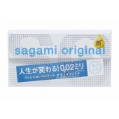 Ультратонкие презервативы Sagami Original 0.02 Extra Lub с увеличенным количеством смазки - 12 шт. - Sagami - купить с доставкой в Подольске