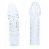 Комплект из 2 прозрачных насадок на пенис PENIS EXTENDER PACK - Dream Toys - в Подольске купить с доставкой