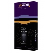 Разноцветные презервативы DOMINO Colour Beauty - 6 шт. - Domino - купить с доставкой в Подольске
