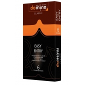 Презервативы с увеличенным количеством смазки DOMINO Easy Entry - 6 шт. - Domino - купить с доставкой в Подольске