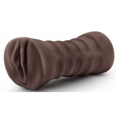 Коричневый мастурбатор-вагина Hot Chocolate Brianna - Blush Novelties - в Подольске купить с доставкой