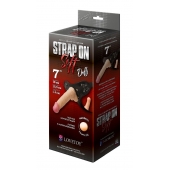 Пояс-трусики Soft-Dolli с 2 насадками - 18 см. - LOVETOY (А-Полимер) - купить с доставкой в Подольске