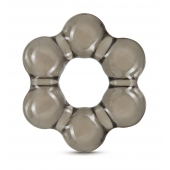 Дымчатое эрекционное кольцо Stay Hard Thick Bead Cock Ring - Blush Novelties - в Подольске купить с доставкой