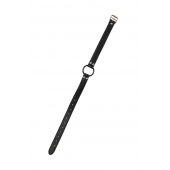 Черный кляп-кольцо Modesty - Lola Games - купить с доставкой в Подольске