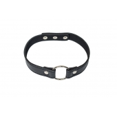Черный ошейник Intrigue - Lola Games - купить с доставкой в Подольске