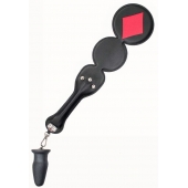 Шлёпалка  Бубны  с анальным плагом - LOVETOY (А-Полимер) - купить с доставкой в Подольске