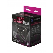 Черный пояс для насадок BEST CLASS STRAP - LOVETOY (А-Полимер) - купить с доставкой в Подольске