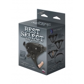 Пояс HARNESS BEST SELECT с вагинальной пробкой - LOVETOY (А-Полимер) - купить с доставкой в Подольске