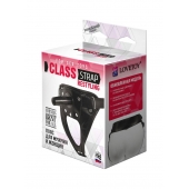 Черный пояс для насадок CLASS STRAP Restyling - LOVETOY (А-Полимер) - купить с доставкой в Подольске