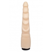 Телесная реалистичная насадка-елочка - 20,5 см. - LOVETOY (А-Полимер) - купить с доставкой в Подольске