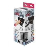 Пояс харнесс BEST UNI strap с 2 сменными насадками - 18,5 и 16 см. - LOVETOY (А-Полимер) - купить с доставкой в Подольске