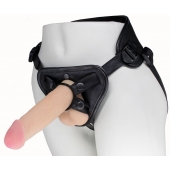 Пояс харнесс BEST UNI strap с 2 насадками - 18 и 22 см. - LOVETOY (А-Полимер) - купить с доставкой в Подольске