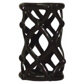 Чёрная насадка-сетка на пенис Orgasmus Wunder - Orion - в Подольске купить с доставкой