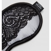 Атласная маска с кружевом Play Nice - Fifty Shades of Grey - купить с доставкой в Подольске