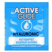Лубрикант на водной основе Active Glide с гиалуроновой кислотой - 3 гр. - Биоритм - купить с доставкой в Подольске