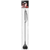 Черный стек с наконечником-сердечком - 54 см. - Notabu - купить с доставкой в Подольске