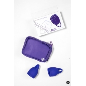 Набор из 2 синих менструальных чаш Iris - Lola Games - купить с доставкой в Подольске