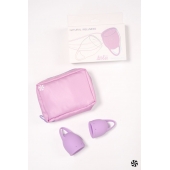 Набор из 2 сиреневых менструальных чаш Orchid - Lola Games - купить с доставкой в Подольске