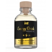 Массажный гель с согревающим эффектом Energy Drink - 30 мл. - INTT - купить с доставкой в Подольске