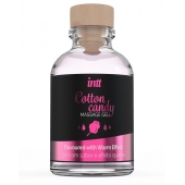 Массажный гель с согревающим эффектом Cotton Candy - 30 мл. - INTT - купить с доставкой в Подольске
