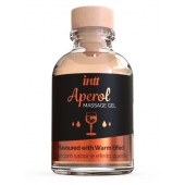 Массажный гель с согревающим эффектом Aperol - 30 мл. - INTT - купить с доставкой в Подольске