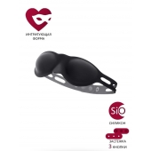 Черная плотная силиконовая маска - ToyFa - купить с доставкой в Подольске