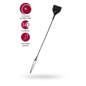 Черный гладкий стек с тонкой ручкой - 48 см. - ToyFa - купить с доставкой в Подольске