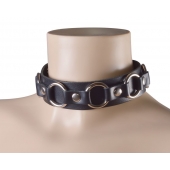Черный кожаный ошейник  Властелин колец - Sitabella - купить с доставкой в Подольске