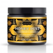Пудра для тела Honey Dust Body Powder с ароматом кокоса и ананаса - 170 гр. - Kama Sutra - купить с доставкой в Подольске