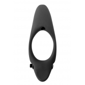 Черное эрекционное виброкольцо Stardust - Lola Games - в Подольске купить с доставкой