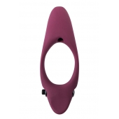 Бордовое эрекционное виброкольцо Stardust - Lola Games - в Подольске купить с доставкой