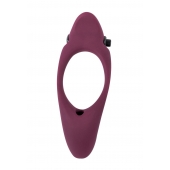 Бордовое эрекционное виброкольцо Stardust - Lola Games - в Подольске купить с доставкой