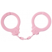 Розовые силиконовые поножи Limitation - Lola Games - купить с доставкой в Подольске