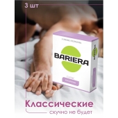 Классические презервативы Bariera Classic - 3 шт. - Bariera - купить с доставкой в Подольске