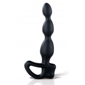Черный массажёр простаты Big Bend-it - 18 см. - MyStim - купить с доставкой в Подольске