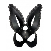 Маска зайки с кружевом на ушках - БДСМ Арсенал - купить с доставкой в Подольске