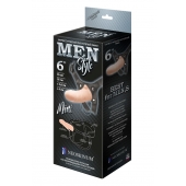 Пустотелый фаллопротез MEN STYLE - 17,5 см. - LOVETOY (А-Полимер) - купить с доставкой в Подольске