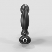 Черный вибромассажер простаты и промежности Prostate Pro с пультом ДУ - Bathmate - в Подольске купить с доставкой