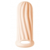 Телесный фаллоудлинитель Homme Wide - 11 см. - Lola Games - в Подольске купить с доставкой