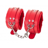 Красные оковы Anonymo из искусственной кожи - ToyFa - купить с доставкой в Подольске