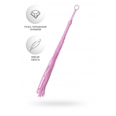 Розовый флоггер Anonymo - 64 см. - ToyFa - купить с доставкой в Подольске
