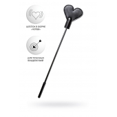 Черный стек со шлепком в форме сердца Anonymo - 35 см. - ToyFa - купить с доставкой в Подольске