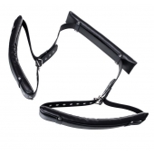 Черные кожаные стропы для фиксации Anonymo - ToyFa - купить с доставкой в Подольске