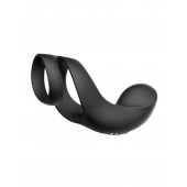 Черное эрекционное кольцо Benedict для стимуляции промежности - Svakom - в Подольске купить с доставкой