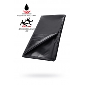 Черная простыня для секса из ПВХ - 220 х 200 см. - ToyFa - купить с доставкой в Подольске