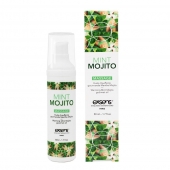 Разогревающее массажное масло с ароматом мохито Gourmet Mint Mojito - 50 мл. - Exsens - купить с доставкой в Подольске