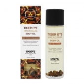 Органическое массажное масло TIGER EYE MACADAMIA - 100 мл. - Exsens - купить с доставкой в Подольске