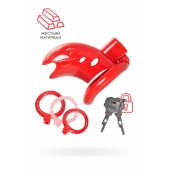 Красный мужской пояс верности из пластика - ToyFa - купить с доставкой в Подольске