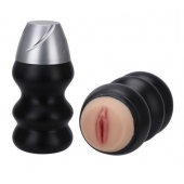 Мастурбатор-вагина в пластиковой колбе HUMBLE PLEASURE - NMC - в Подольске купить с доставкой